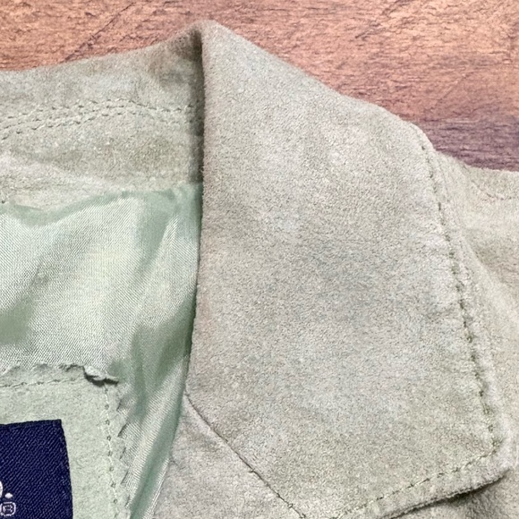 Denim & Co Genuine Suede Leather Fringe Jacket Women’s Small Western Boho - Picture 6 of 9